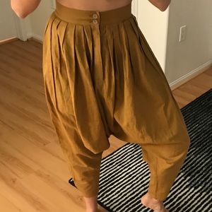 Vintage Kenzo Paris linen harem pants. Size 2
